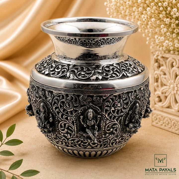 Elegant Oxidised Kalasa