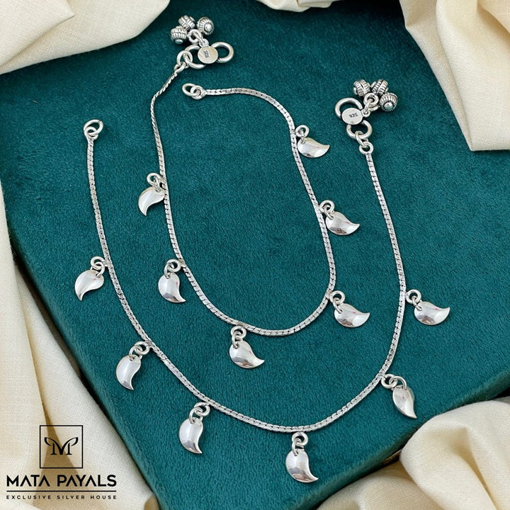 Unique Oxidised Anklet