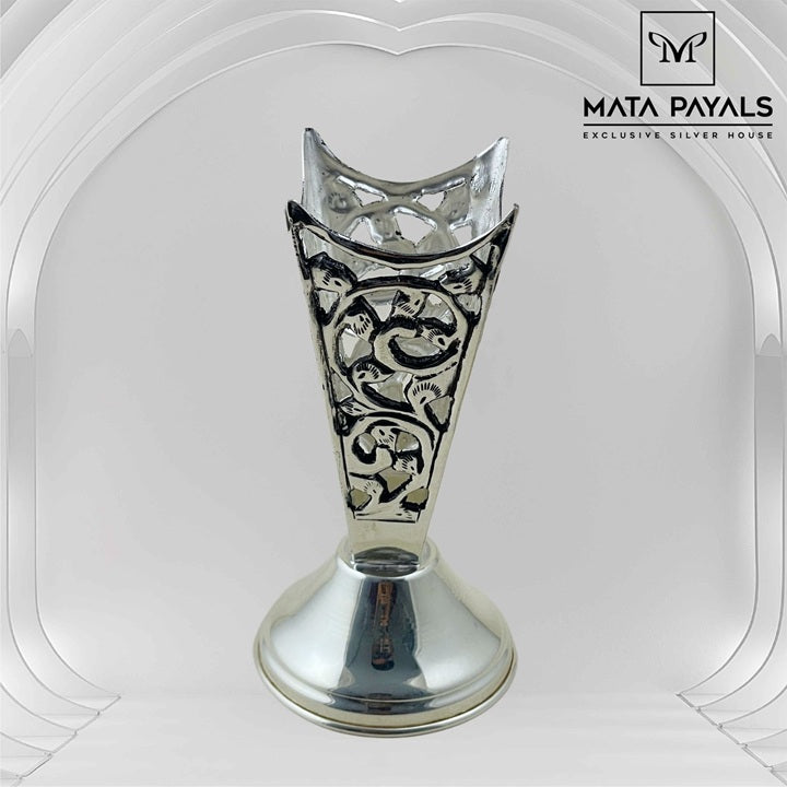 Oxidised Flower Vase