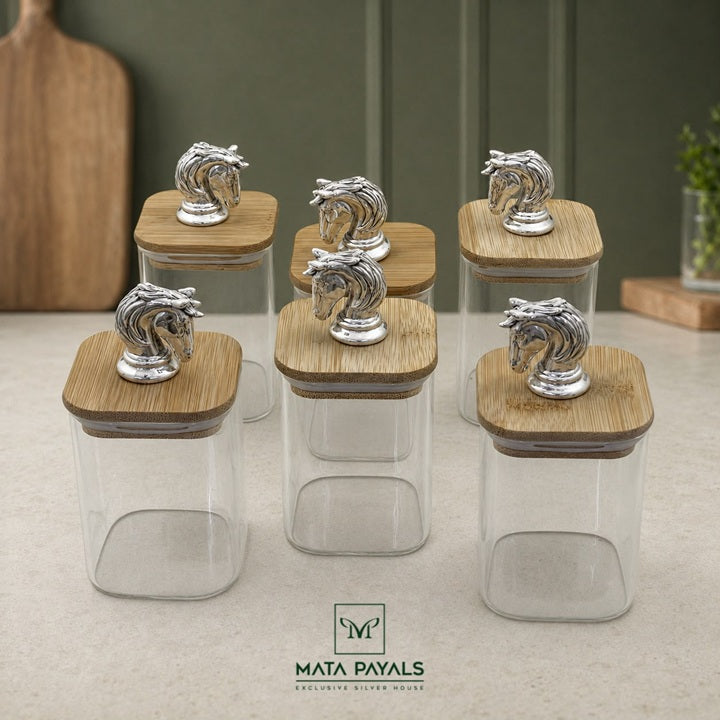 Borosilicate Glass Storage Jar