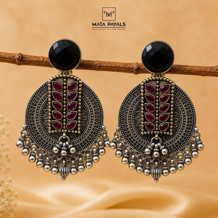 Spectacular Silver Dual Tone Hanging