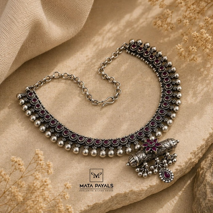 Spectacular Oxidised Necklace