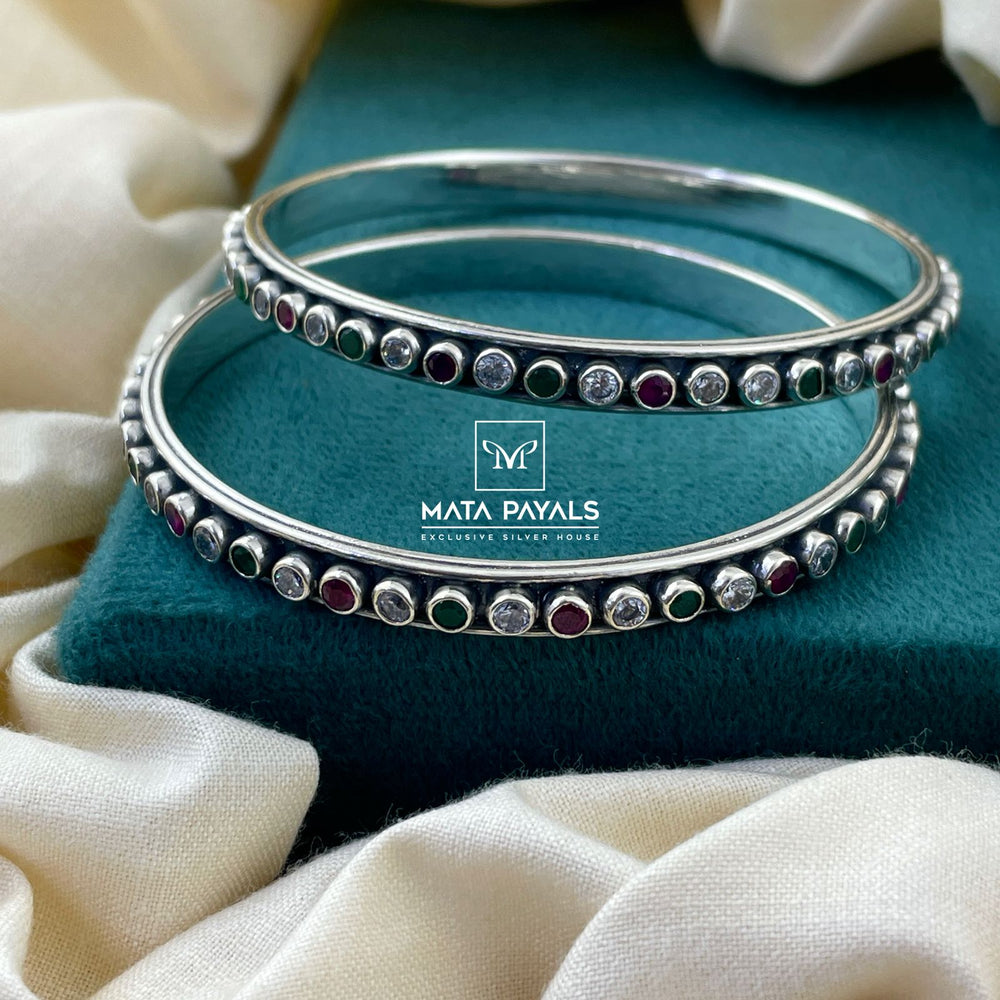 Incredible Cut Stone Bangle