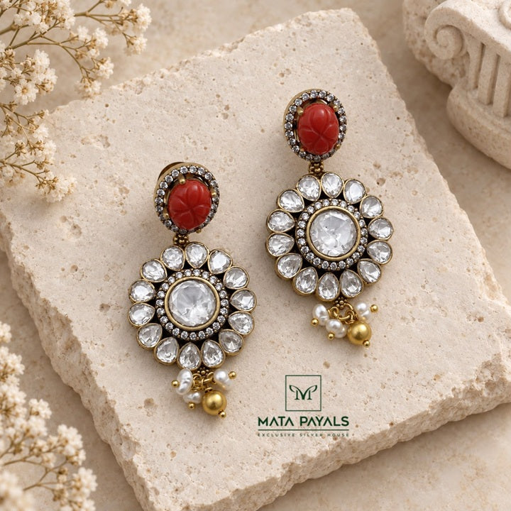 Dazzling Moissanite Hanging