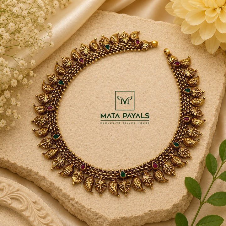Glamorous Gold Polish Necklace