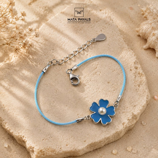 Floral Enamel Bracelet