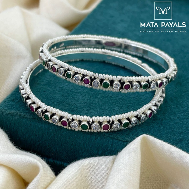 Fabulous Cut Stone Bangle