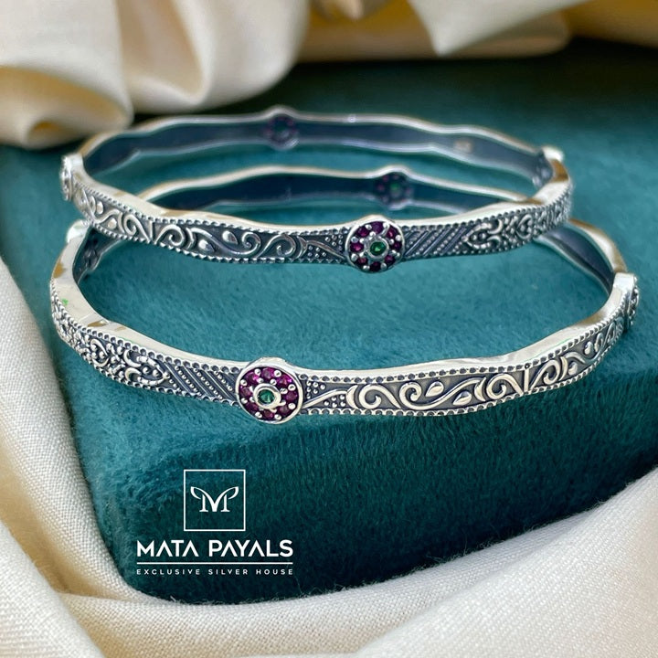 Galvanizing Zircon Bangle