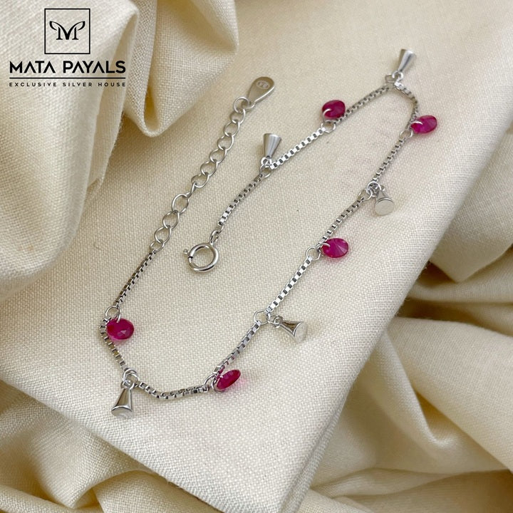 Shiny Pink Bracelet