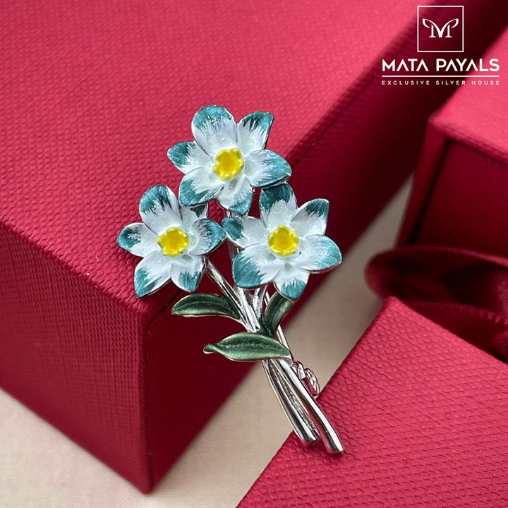 Women's Floral Brooch