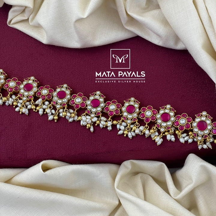 Traditional Kundan Waist Belt