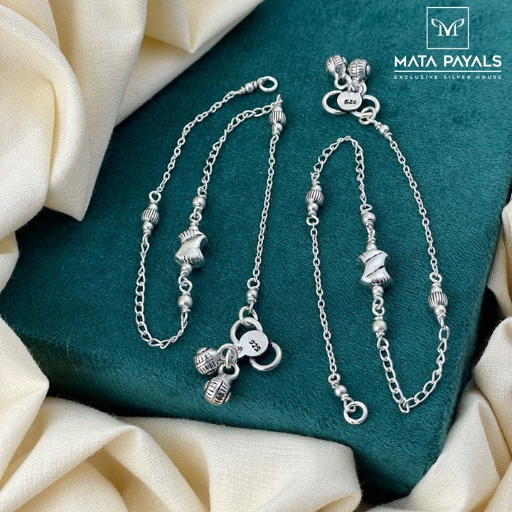 Innovative Silver Anklet