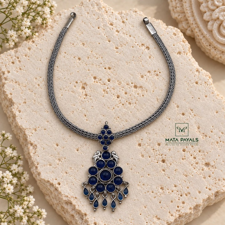 Simple Oxidised Necklace