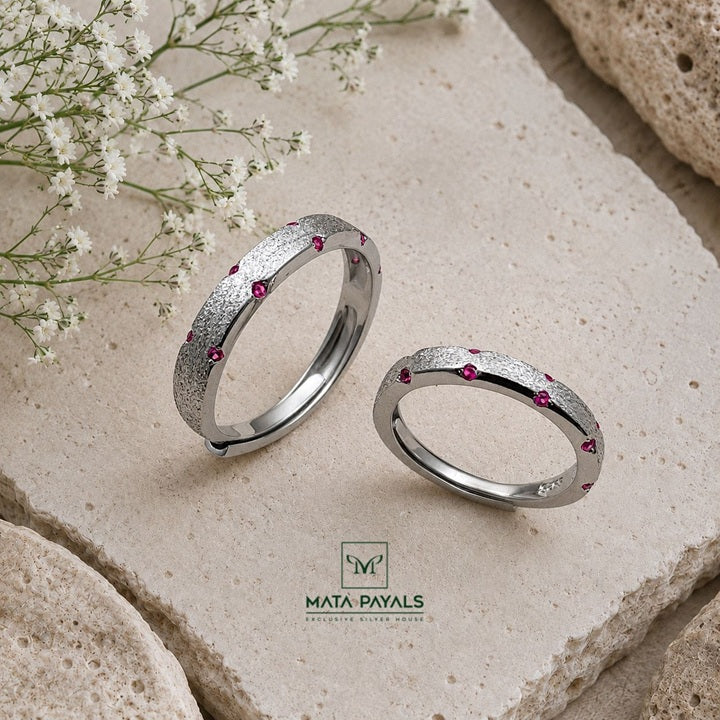 Small Pink Couple Ring