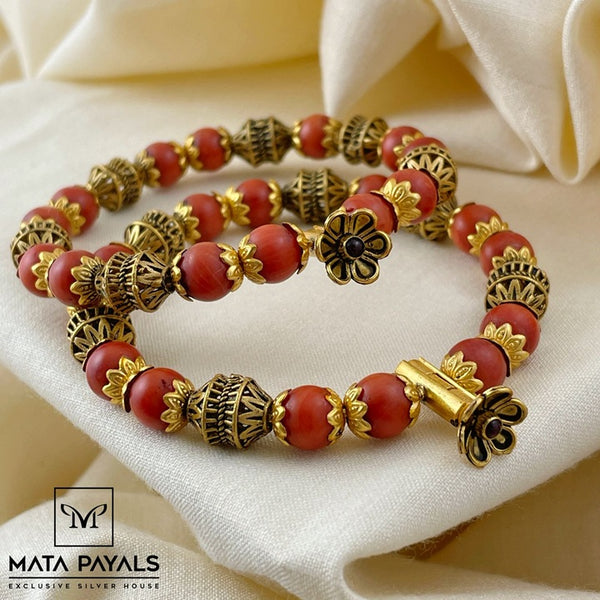 Grand Coral Silver Bangle