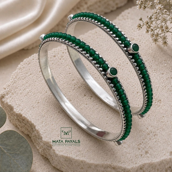 Creative Green Beds Bangle