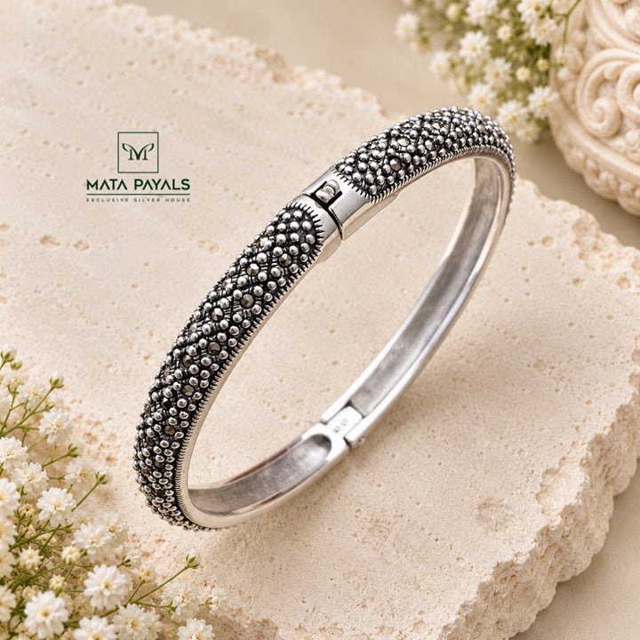 Extraordinary Marcasite Kada