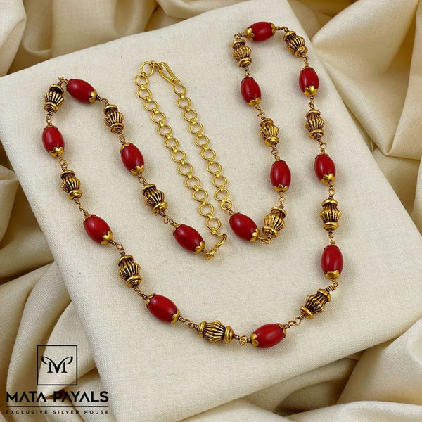 Elegant Gold Plated Fancy Chain