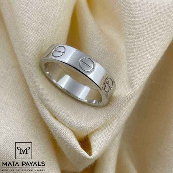 Dazzling Rhodium Finger Ring
