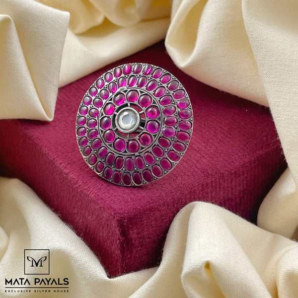 Commendable Chakra Finger Ring