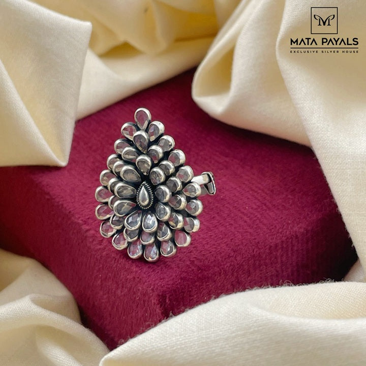 Polki Finger Ring