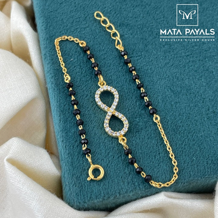 Infinity Gold Polish Bracelet