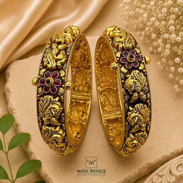 Heritage Gold Plated Bangle