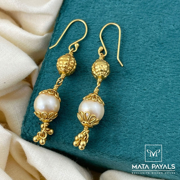 Simple Gold Plated Earring