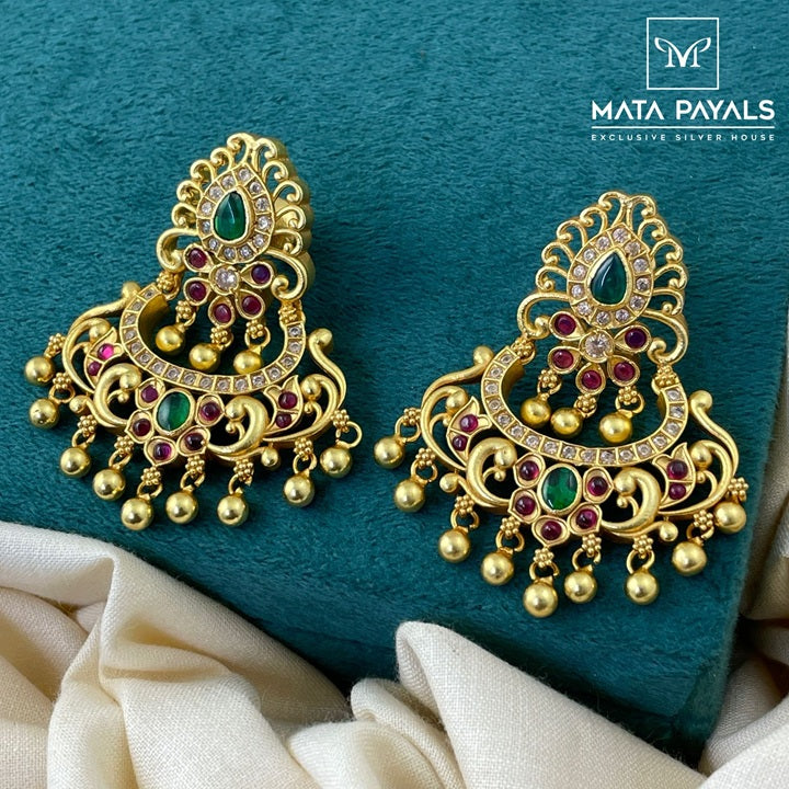 Impeccable Gold Plated Chandbali