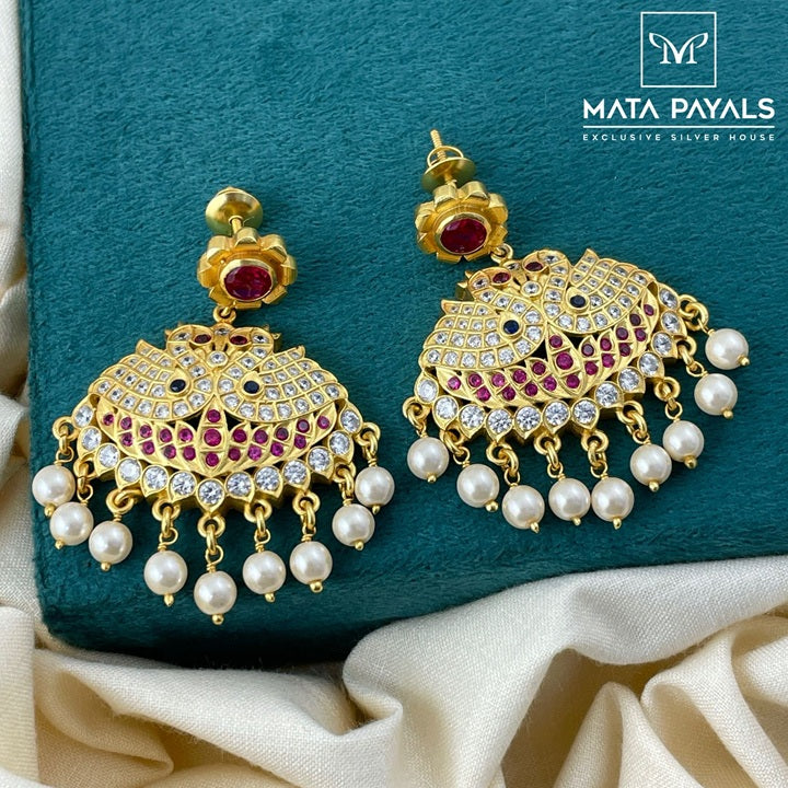 Charming Mayura Earring