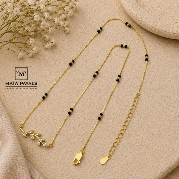 Unique Zircon Mangalsutra