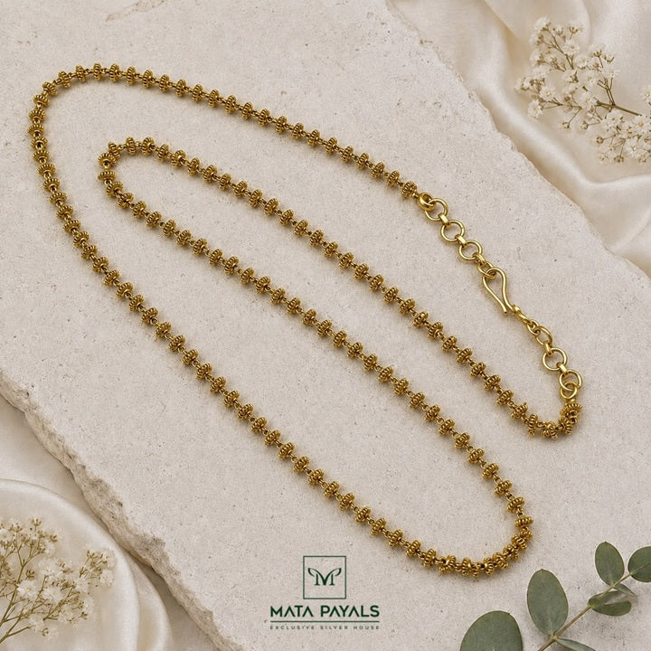 Fancy Gold Polish Neckchain