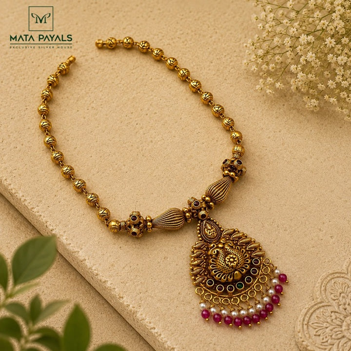 Attractive Mayura Necklace