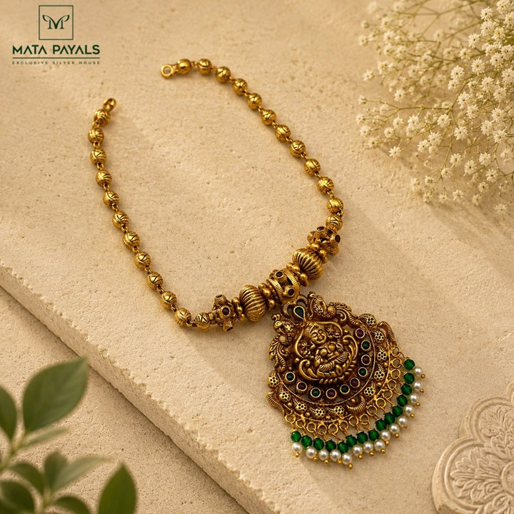 Elegant Lakshmi Necklace