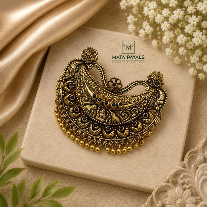 Gold Polish Gaja Lakshmi Pendant