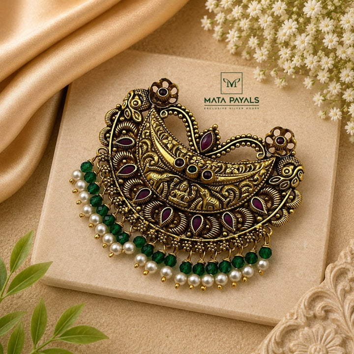 Gorgeous Gold Polish Pendant