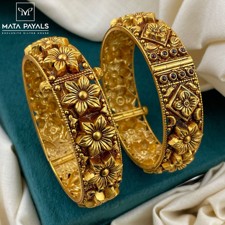 Trendy Floral Designer Bangles