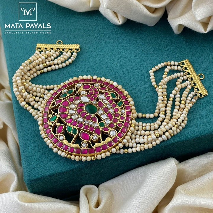 Beautiful Peacock Choker