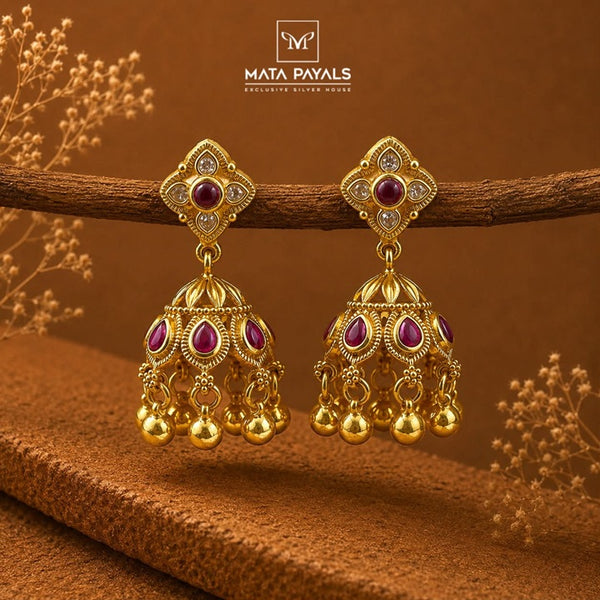 Creative Gold Plated Jumka
