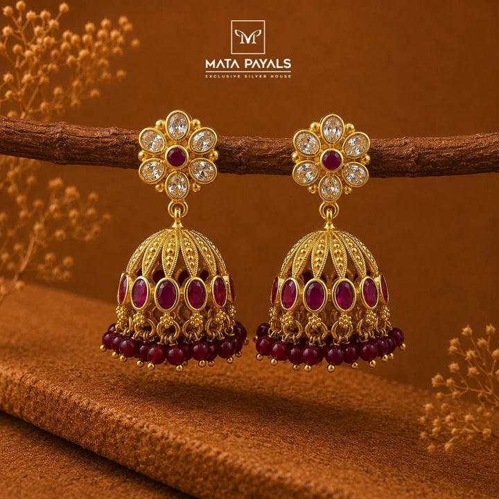 Classic Floral Jumka