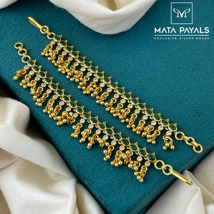 Greenish Gold Plated Mathi