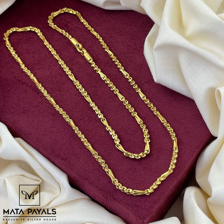 Fancy Gold Polish Neckchain