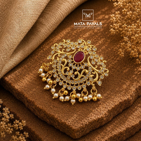 Dreamy Gold Polished Pendant