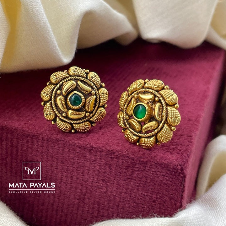 Impressive Gold Plated Stud