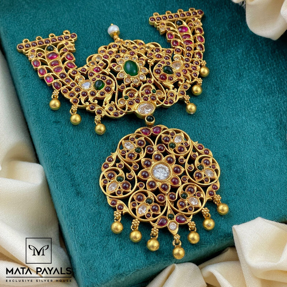 Royal Floral Colourful Pendant