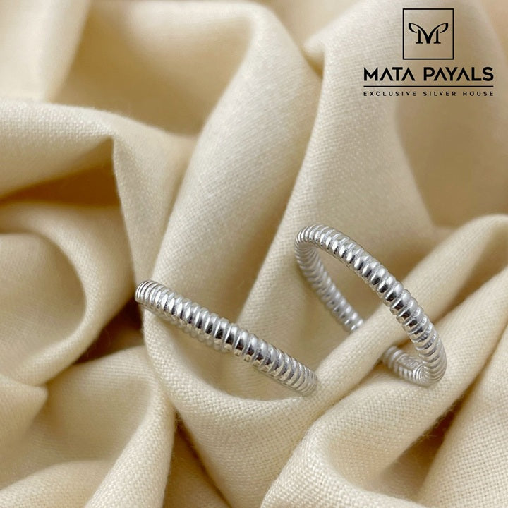Shinny Rhodium Toe Ring