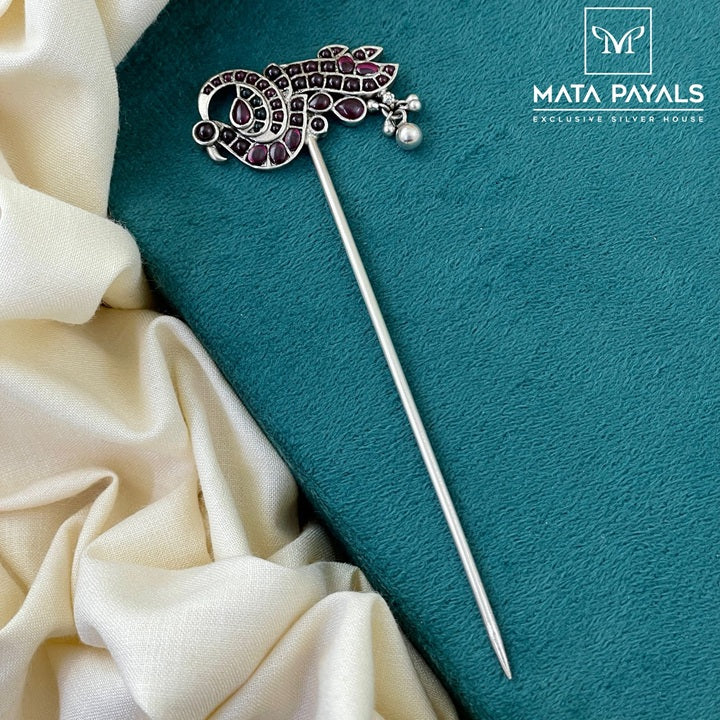 Impressive Mayura Bun Pin