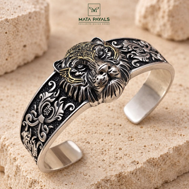 Luxurious Tiger Dual Tone Kada