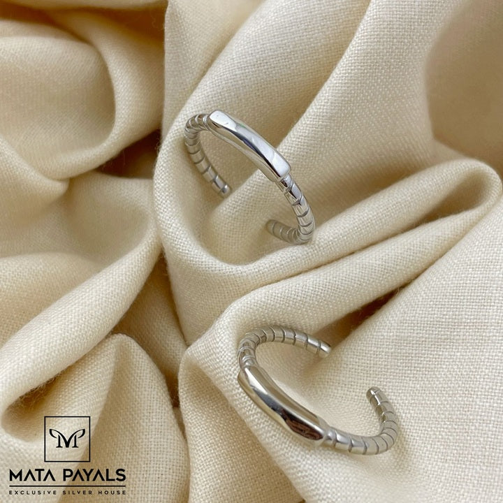 Trendy Rhodium Toe Ring