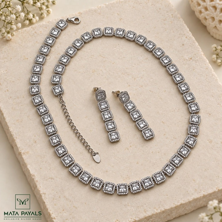 Shiny Silver Necklace